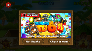 BTD6 pre-order message on BTD5 Mobile