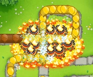 Many 4-0-2 Rings of Fire versus superclumped Ceramics