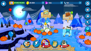 Ice Kingdom during the Hall-ooo-ween event.