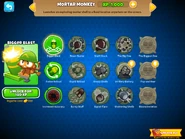 Enough XP to unlock Bigger Blast