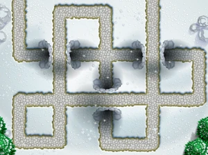 Chess board - Snow Terrain