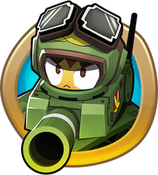 BTD6 CAPTAIN CHURCHILL the Tank  Bloons td battles, Hero, Captain