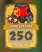 Spiked Mines as seen in Legendary Spike Factory Card