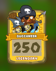 Legendary Monkey Buccaneer Card (Monkey Pirates)