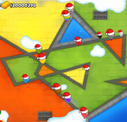 Various Bloons with Santa Hat