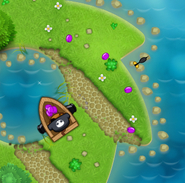 Using Grape Shot in Bloons Monkey City