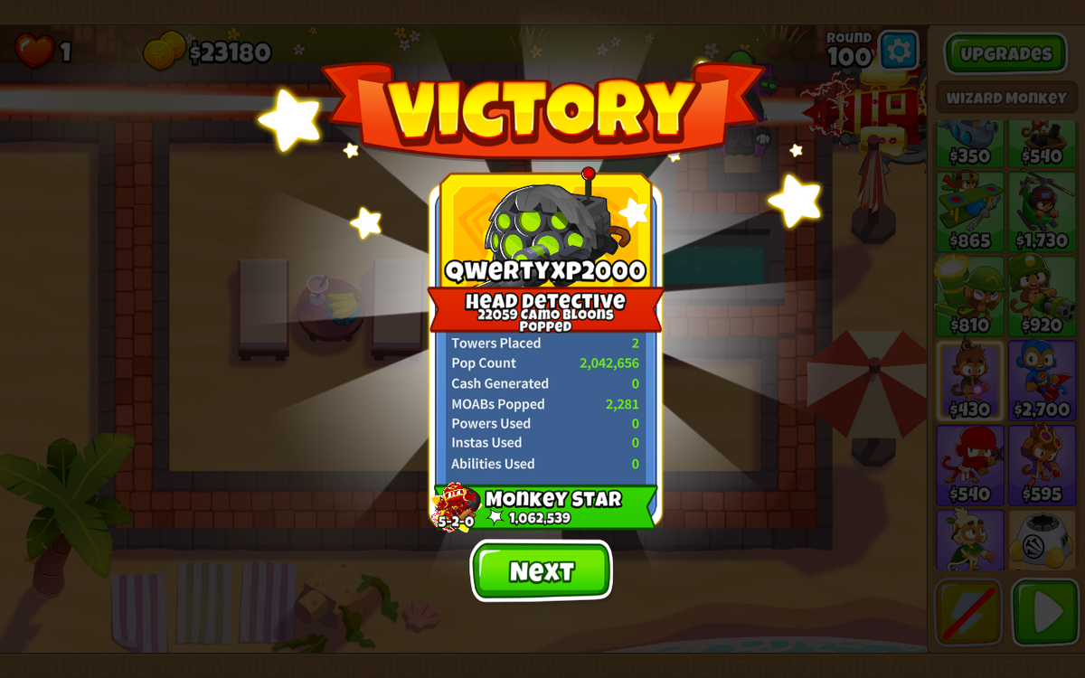 Tower Defense 2 Challenge Map WORLD RECORD