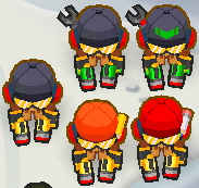 BTD6 Crosspathing (top path 1, bottom path 2)