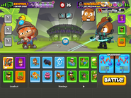 During Tower Selection Menu