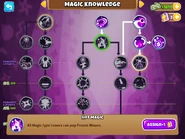 Hot Magic in the MK menu ready to be unlocked