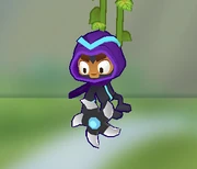 Mega Boomerang Monkey waiting to be tossed around