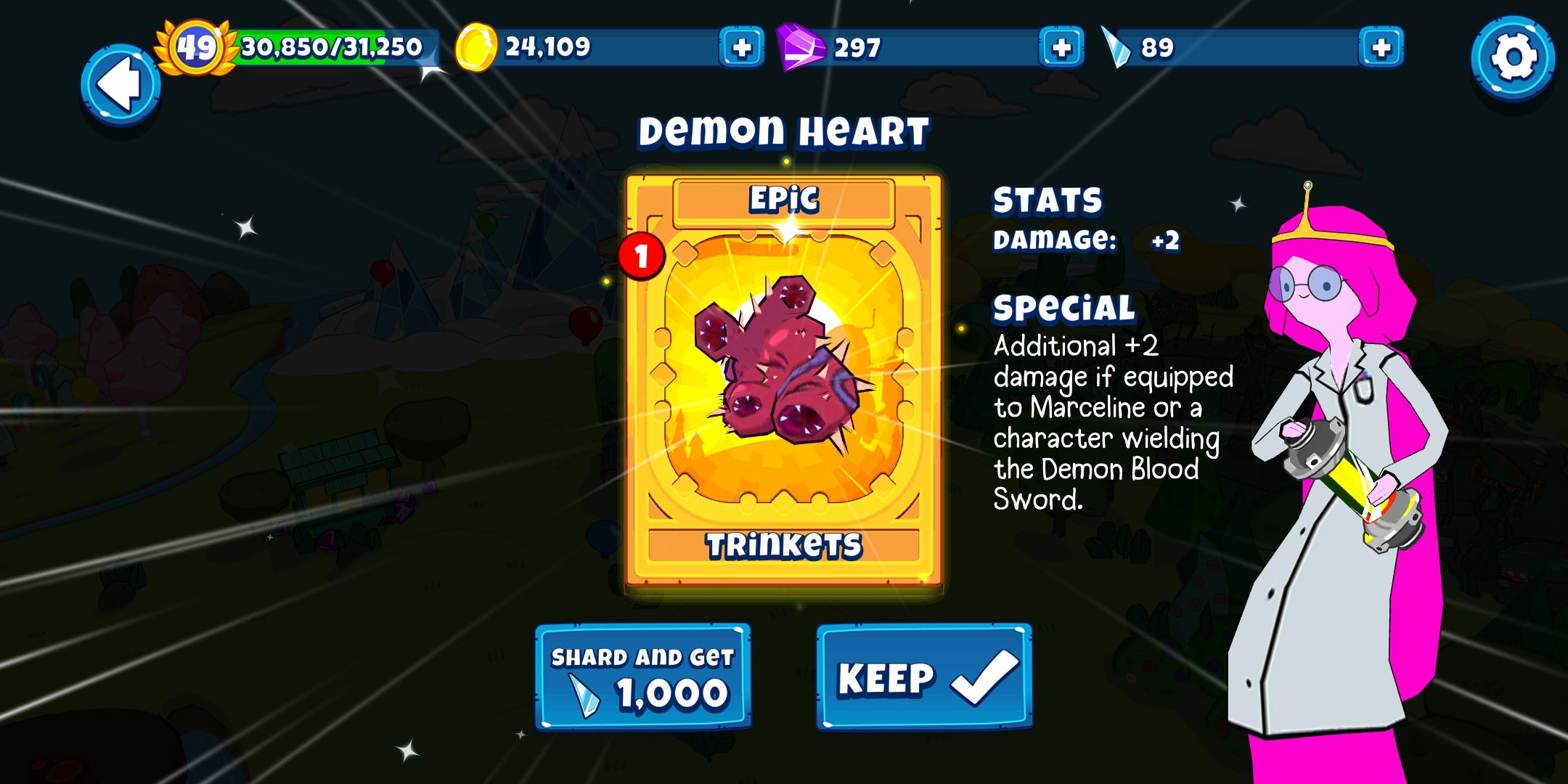 Demon Fall, Trinket, Ore Farm