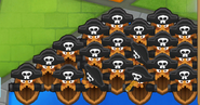 Fitting 19 buccaneers in the bottom right water