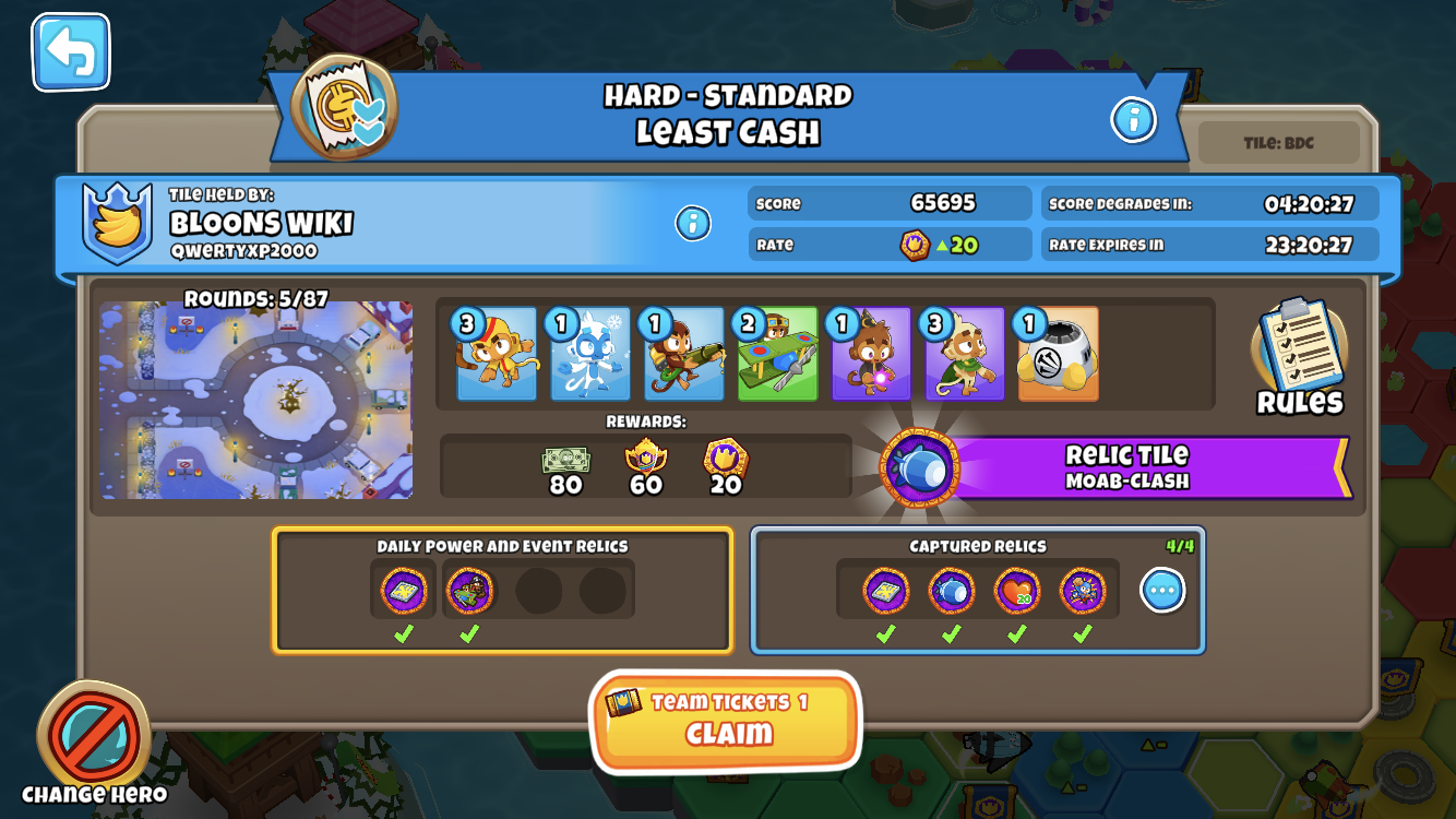 Finally made it onto the global leaderboard 100…big time. : r/BTD5