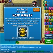 MOAB Mauler unlock description