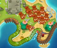 18/24 Velociraptor versus Fortified Ceramics, one shot into Greens