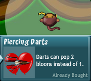 Piercing Darts