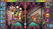 MOAB Glue effect on Fortified ZOMG and many other bloons