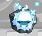 An Ice Tower in BTD5 Flash with freeze particles