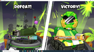 Sentai Churchill's Kawaii win animation