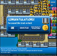 You passed this track on hard