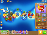 A 2-3-0 Wizard Monkey with the upgrade paths showing as 2-2-0. Note the artwork and tower in-game are properly showing up as 2-3-0