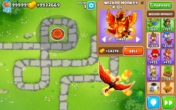 Wizard Lord Phoenix 2 Million Pops on Peninsula! : r/btd6