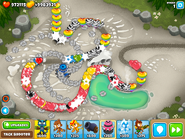 Super Maelstrom decimating Regrow Bloons