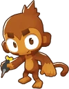 Dart Monkey (BTDB2 · BTD6 · BTD5 · BTD4 · pre-BTD4)