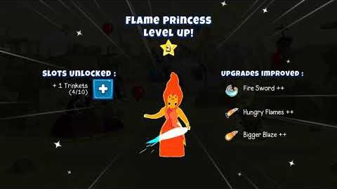 Leveling up Flame Princess