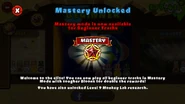 Mastery Mode is Unlocked!