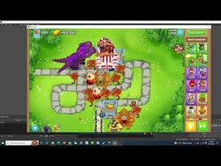 INVOCANDO O GIGANTOSSAURO *ELE E 0% NORMAL KKKKK* - BLOONS TD 6 