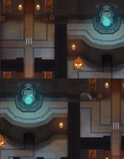 Two separate traps activated