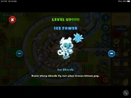 Unlocked Ice Shards in BTD5 Mobile