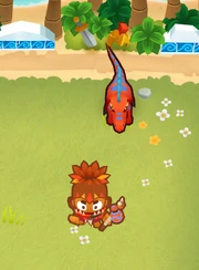 Velociraptor and its handler