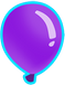 purple balloons