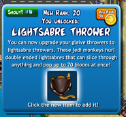 Lightsabre Thrower (Rank 20)