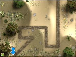 Abstract - High Desert Terrain (Dunes only)