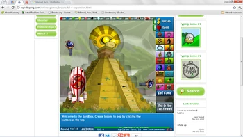 Two Dartling guns attacking a BFB in BTD4.