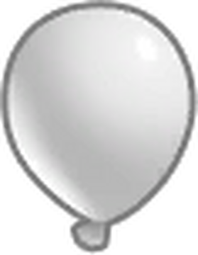 White bloons outlet