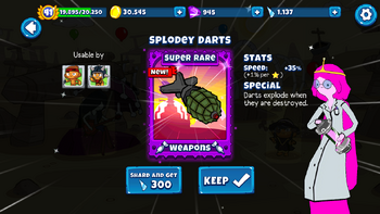 Splodey Darts BATTD