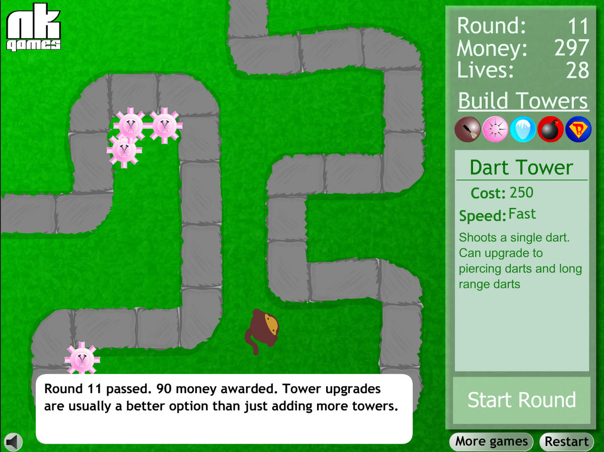 Bloons tower shop defense 1
