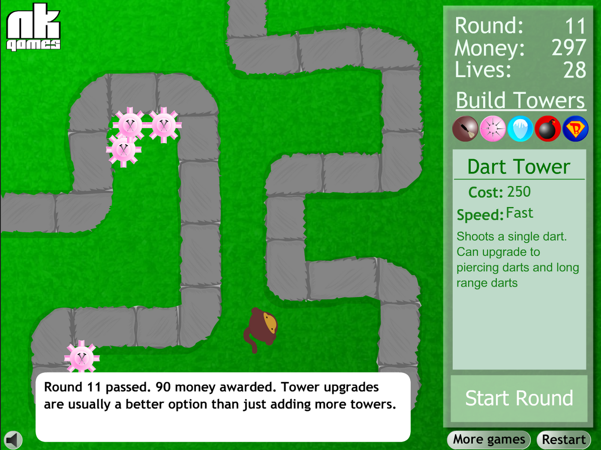 Scratch Tutorial - Tower Defense Game - Bloons TD Inspired