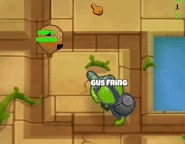 Bloon Solver destroys a syphoned Ceramic bloon