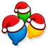 SantaHatsBloonsIcon