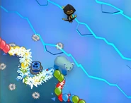 2-3-0 Blade Shooter popping many 1-spacing Pinks (single XBM for reference)