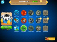 Enough XP to unlock Smart Spikes