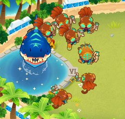 INVOCANDO O MEGALODON - BLOONS TD 6 