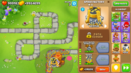 Optimal Monkey Meadow placements with 2-0-0 Village and 4-0-2 Alchemist