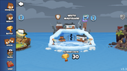 Making it to White Wasteland, with tier limit shown